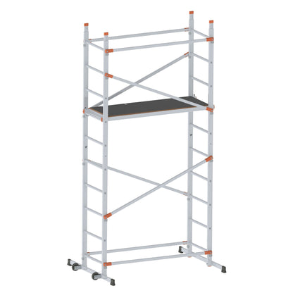 Gierre Aluminum Scaffolding with Fast and Lock 400 Quick Anchoring System