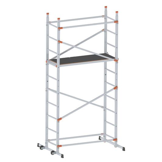Gierre Aluminum Scaffolding with Fast and Lock 400 Quick Anchoring System