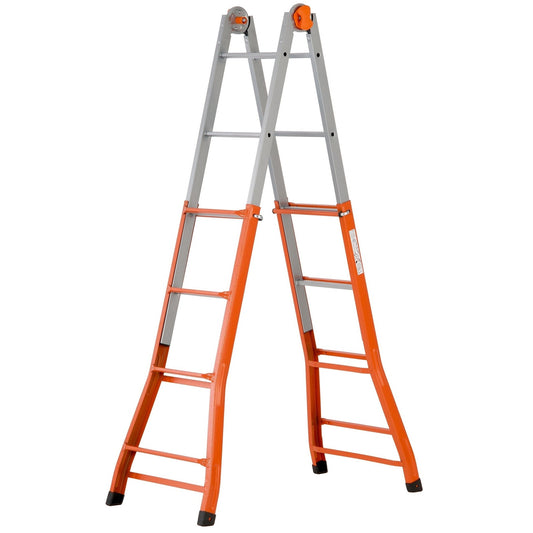 Gierre Multi-function telescopic steel ladder 125 kg PEPPina