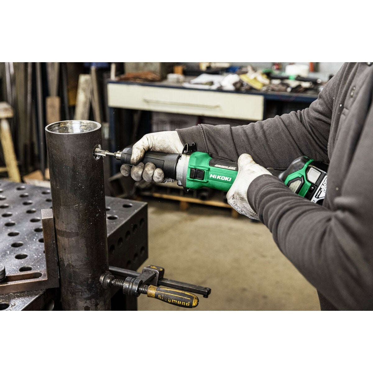 Hikoki GP18DAW5Z - Amoladora recta de batería GP18DAW5Z