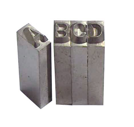 Gravurem 166.4 - Caracteres sueltos para juego Eurotype Set (4 mm) - Ferrotecnia