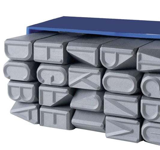 Gravurem 30120000 - Juego abecedario medidas especiales 27 piezas (A - Z) Standard (20 mm) - Ferrotecnia