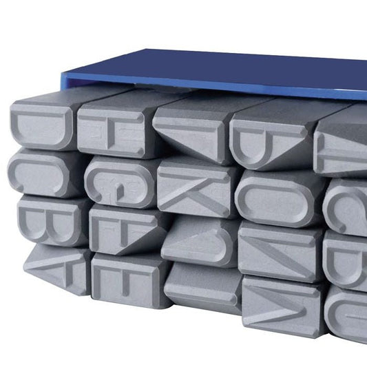 Gravurem 30120000 - Juego abecedario medidas especiales 27 piezas (A-Z) Standard (20 mm)