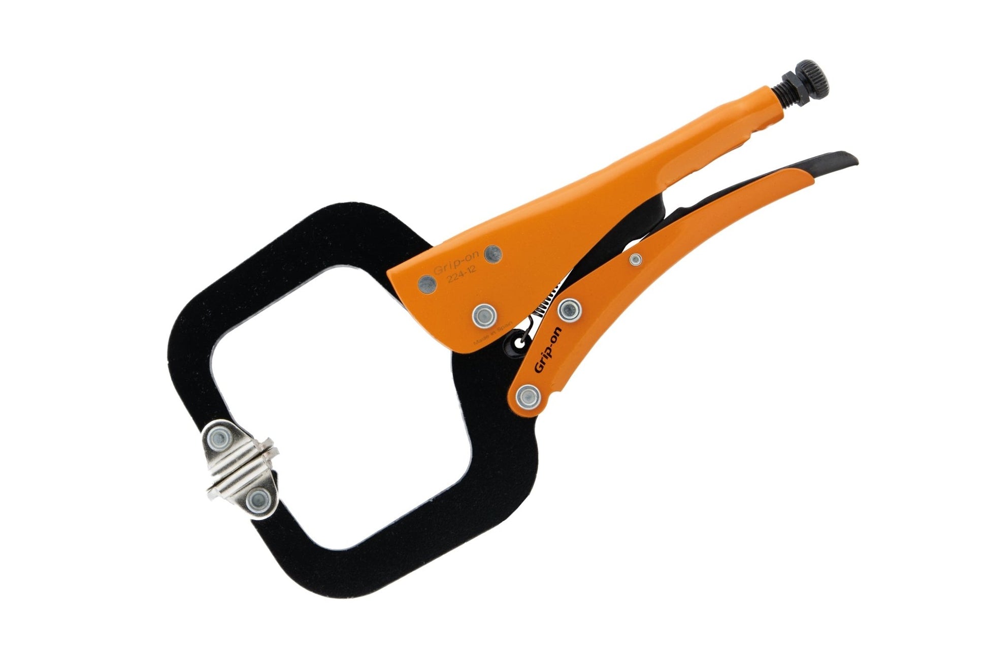 Grip - on 224 Sargento de acero cuello de cisne con oscilante - Ferrotecnia