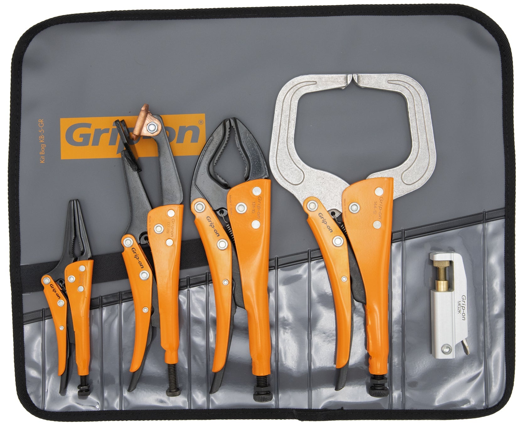 Grip - on WK - SET5 - 89 - Kit soldador de 5 tenazas grip WK - SET5 - Ferrotecnia