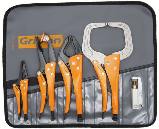 Grip-on WK-SET5-89 - Kit soldador de 5 tenazas grip WK-SET5