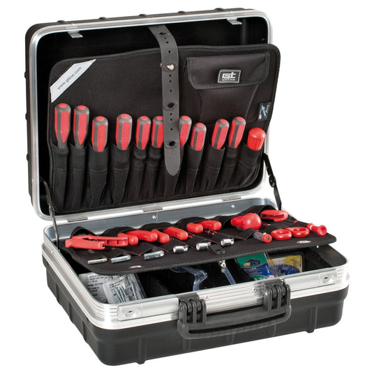 GT Line ATOMIK215PTS - Mallette à outils avec poches