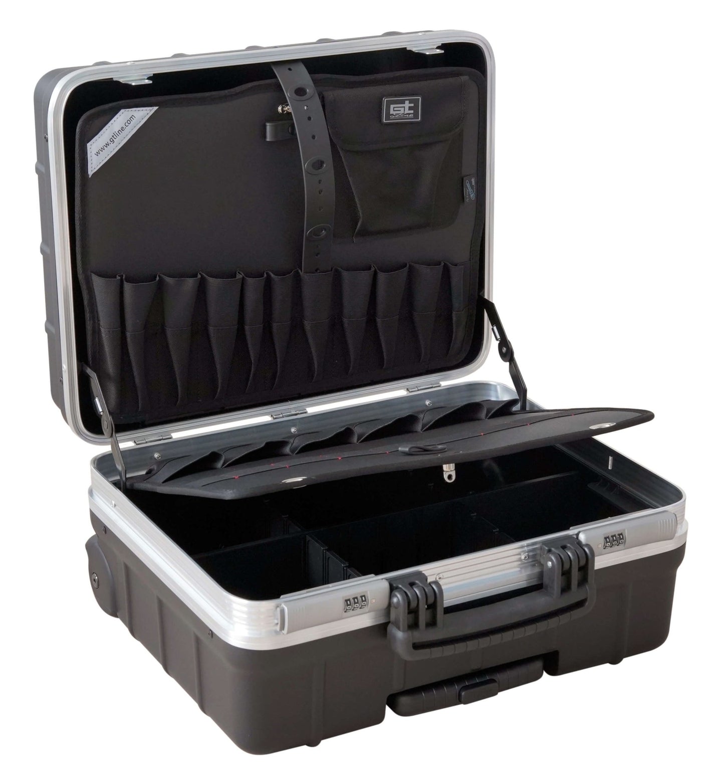 GT Line ATOMIKWHPTS.C - Maleta portaherramientas con combinación ATOMIK WHEELS PTS - Ferrotecnia