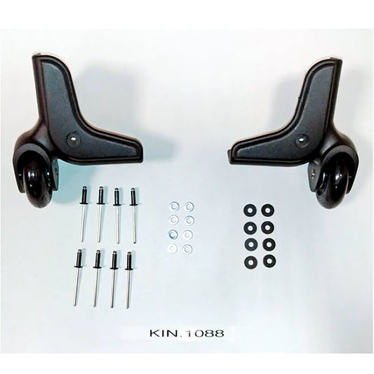 GT Line KIN.1088 - Juego de 2 ruedas para maleta REVO WHEELS (versión actual) - Ferrotecnia