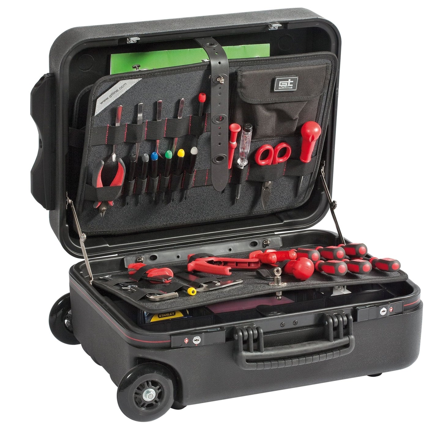 GT Line N.M.WHEELSPEL - Maleta portaherramientas con elásticos - Ferrotecnia