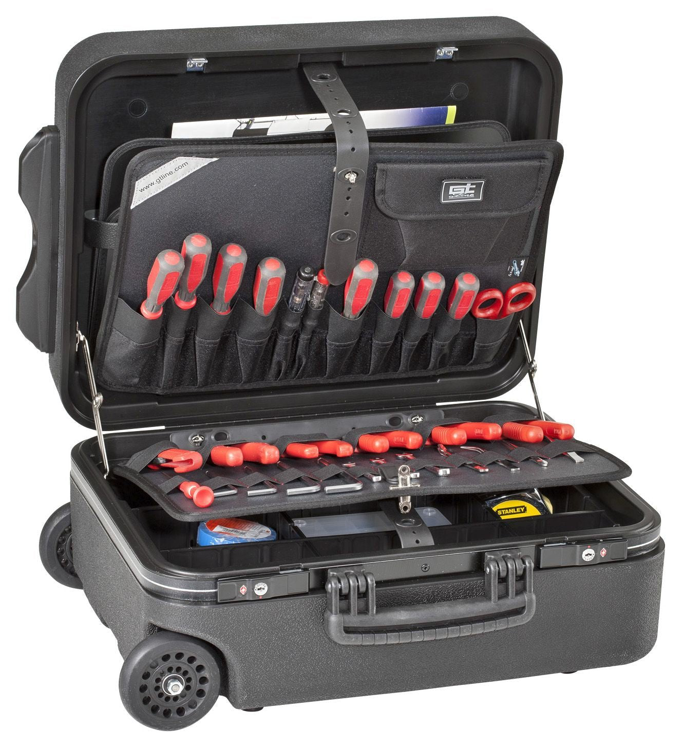 GT Line N.M.WHEELSPTS - Maleta portaherramientas con bolsillos - Ferrotecnia