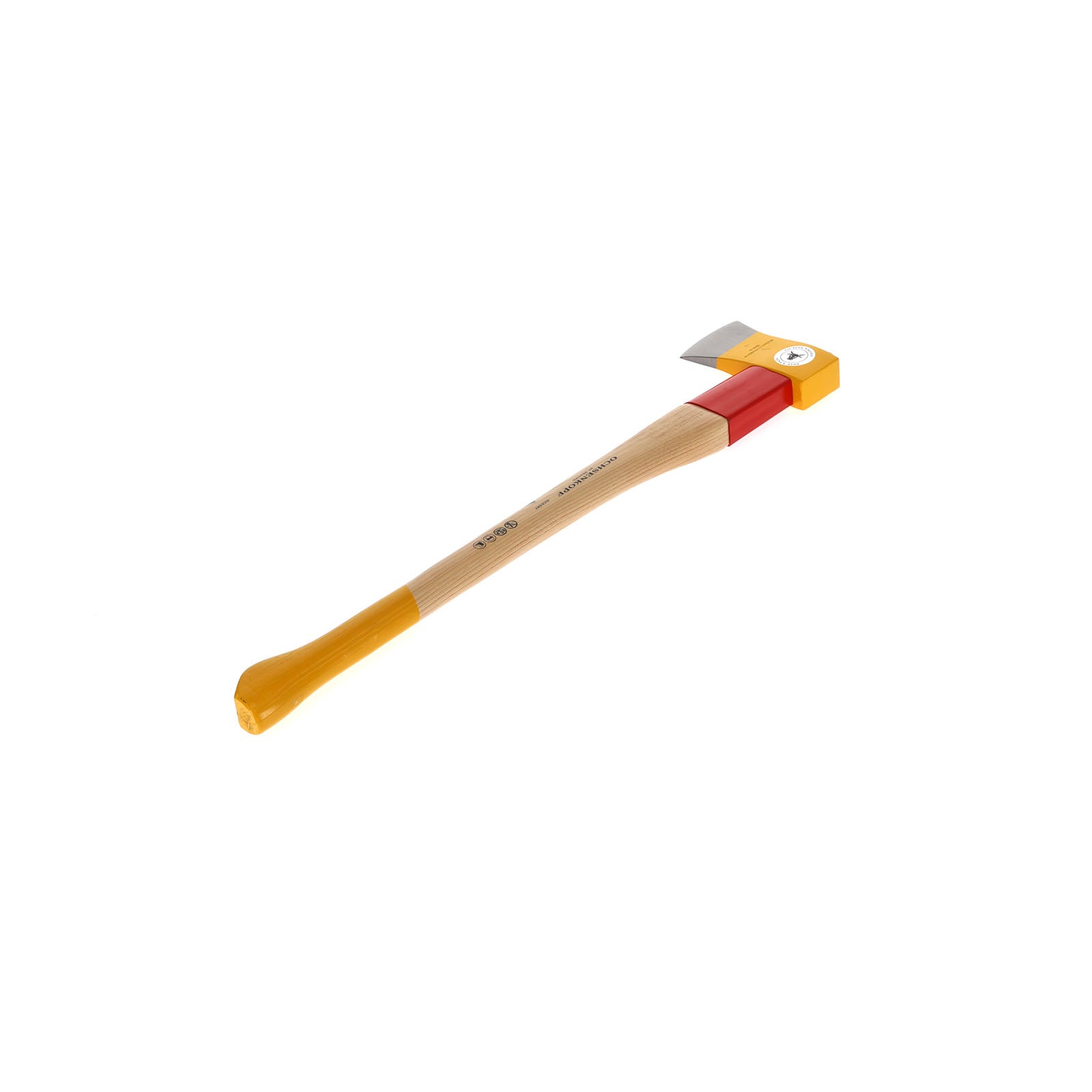 Hacha SPALT - FIX ROTBAND - PLUS con mango de nogal 70 cm - Ferrotecnia