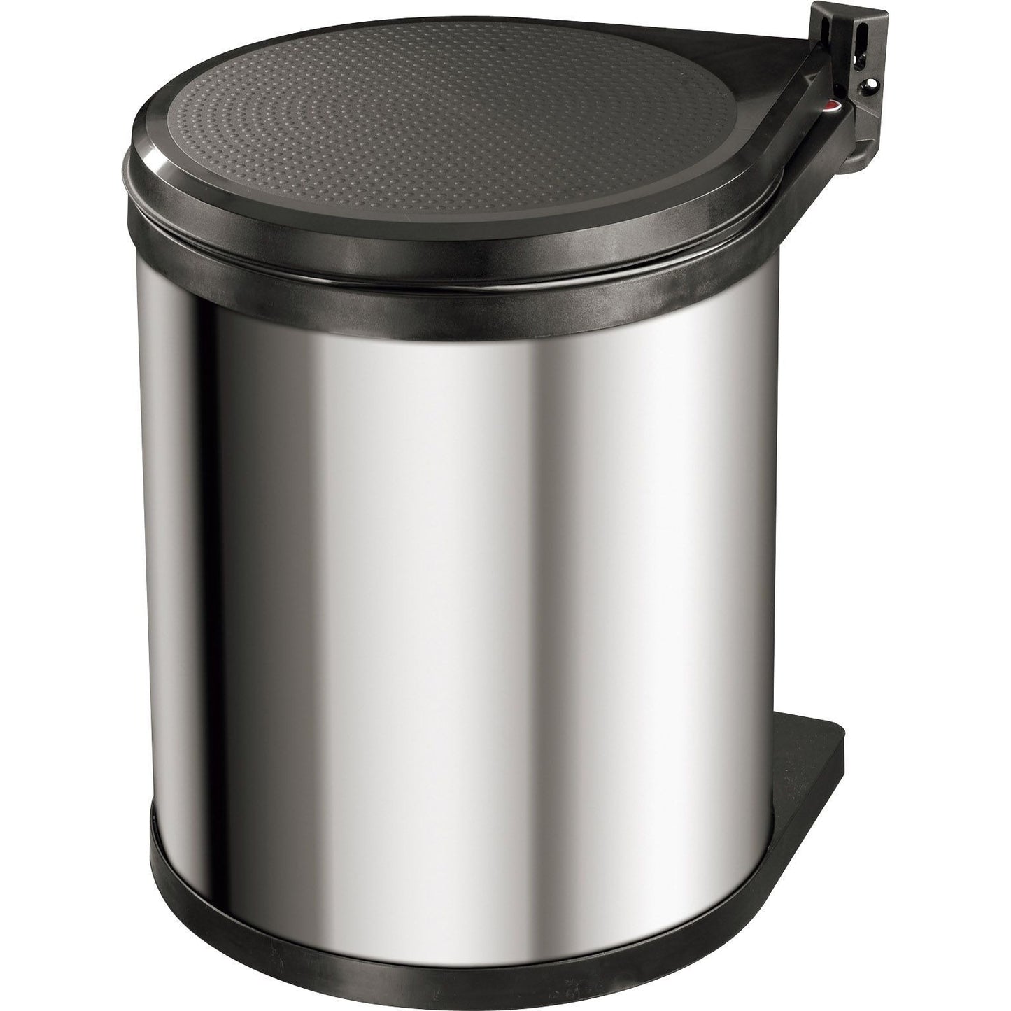 Hailo 3555-101 - 15-litre Compact-Box built-in waste bin, grey