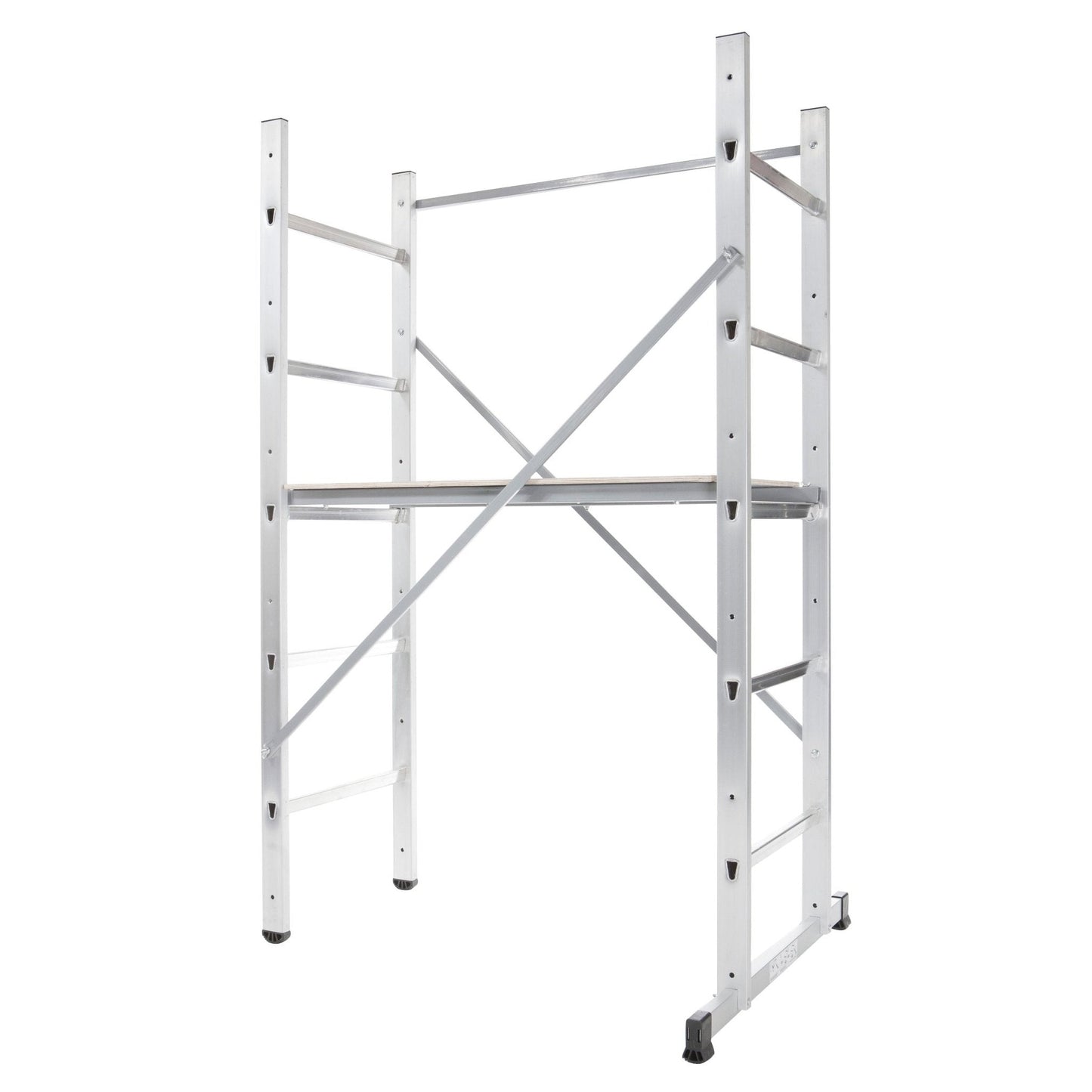 Hailo 9473-311 - Hobby 3 aluminum scaffolding (maximum working height 3 m)