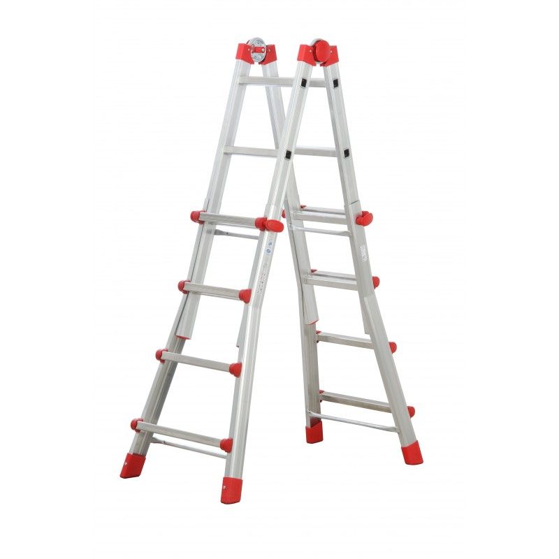 Hailo Escalera multifunción telescópica de aluminio ProfiStep Multi - Ferrotecnia