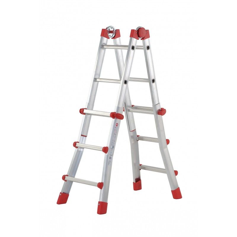 Hailo Escalera multifunción telescópica de aluminio ProfiStep Multi - Ferrotecnia
