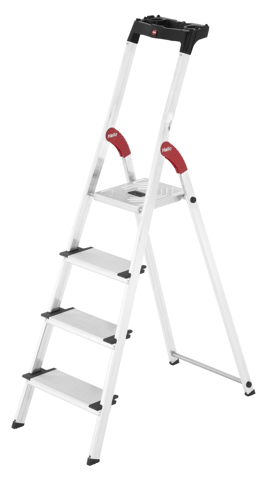 Escalera Hailo L80 ComfortLine 4 peldaños