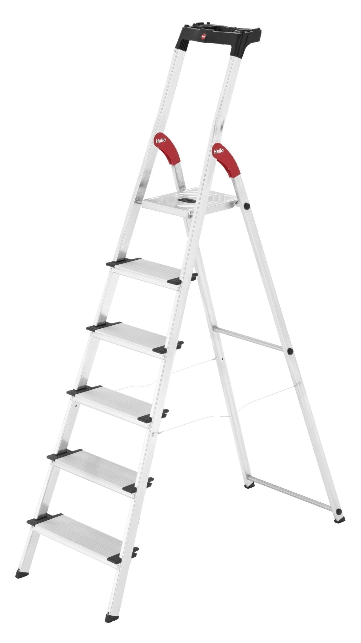 Escalera Hailo L80 ComfortLine 6 peldaños