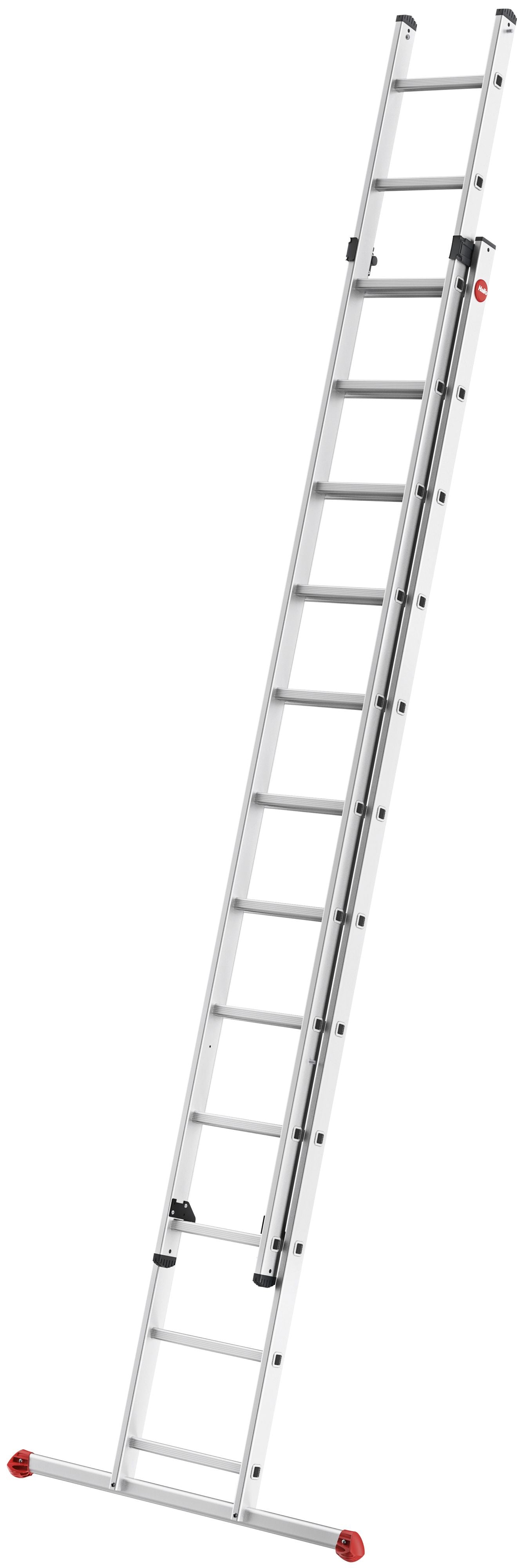 Hailo Escalera de apoyo de 2 tramos corredera ProfiStep Duo