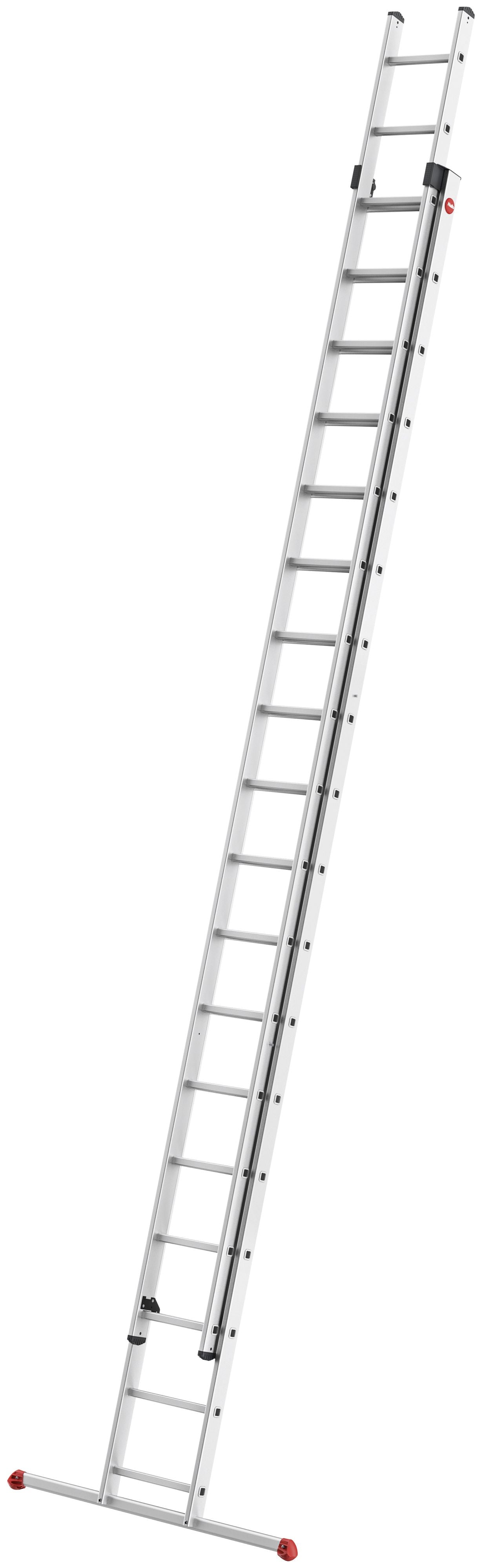 Hailo Escalera de apoyo de 2 tramos corredera ProfiStep Duo