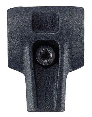 Halder 3711.040 - Cuerpo de acero fundido reforzado para maza Simplex Ø 40 mm - Ferrotecnia