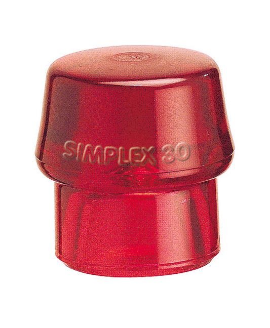 Halder Boca de plástico rojo para mazas Simplex - Ferrotecnia