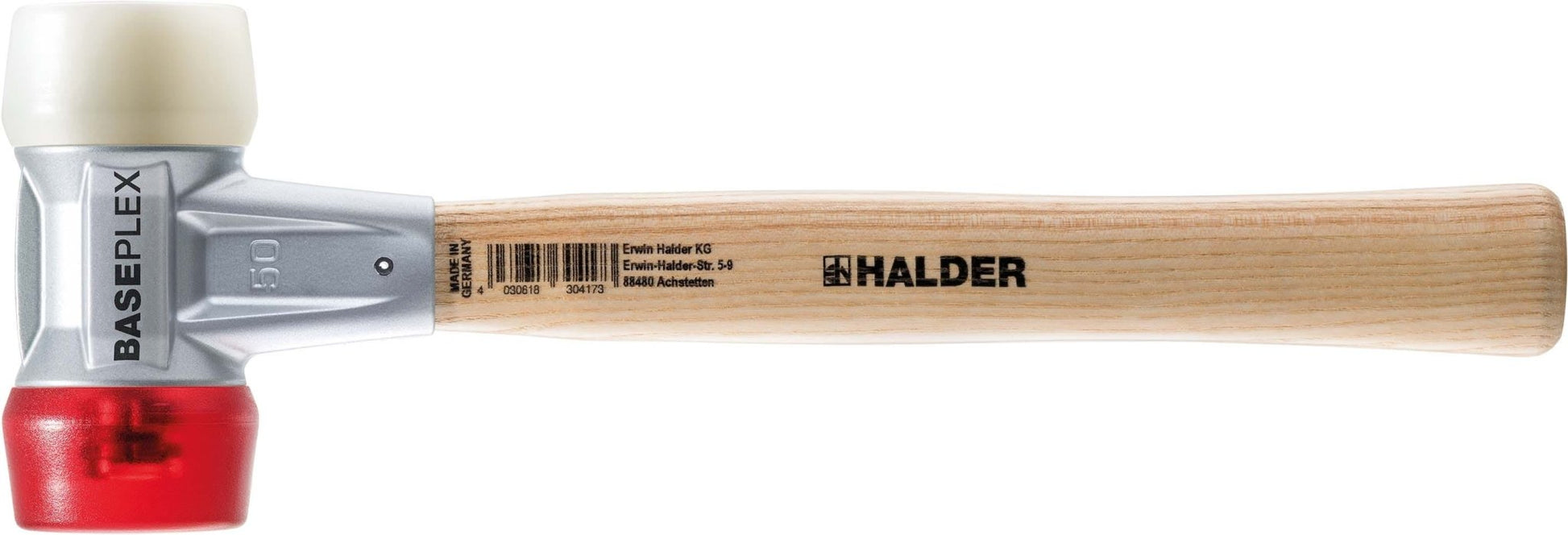 Halder Martillo universal de nylon + acetato Baseplex - Ferrotecnia
