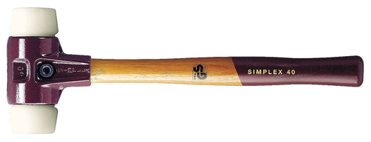 Halder Maza de nylon blanco Simplex - Ferrotecnia