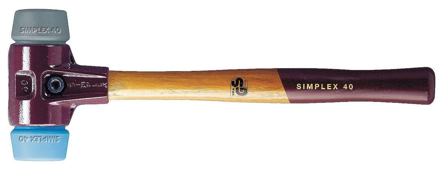 Halder Maza de TPE azul + gris Simplex - Ferrotecnia