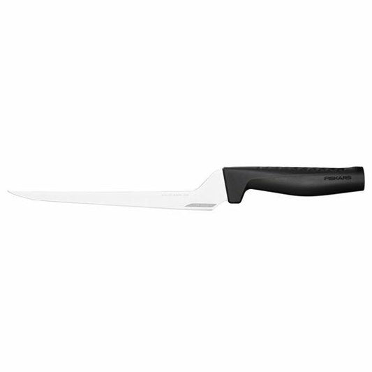Fiskars Cuchillo para filetear, Elegantes Design, Longitud total: 32,1 cm, Acero inoxidable/Plástico, Hard Edge, 1054946
