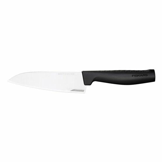 Fiskars Cuchillo de cocina, Elegantes Design, Longitud total: 25,1 cm, Acero inoxidable/Plástico, Hard Edge, 1051749