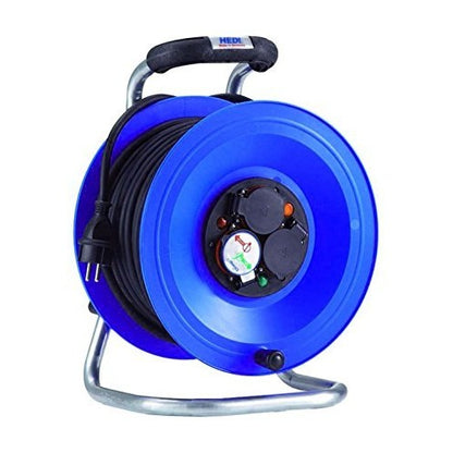 Hedi K2Y25N2TF - Hedi PROFESSIONAL cable reel with 25 m neoprene rubber cable. x 3G2.5 (IP44)