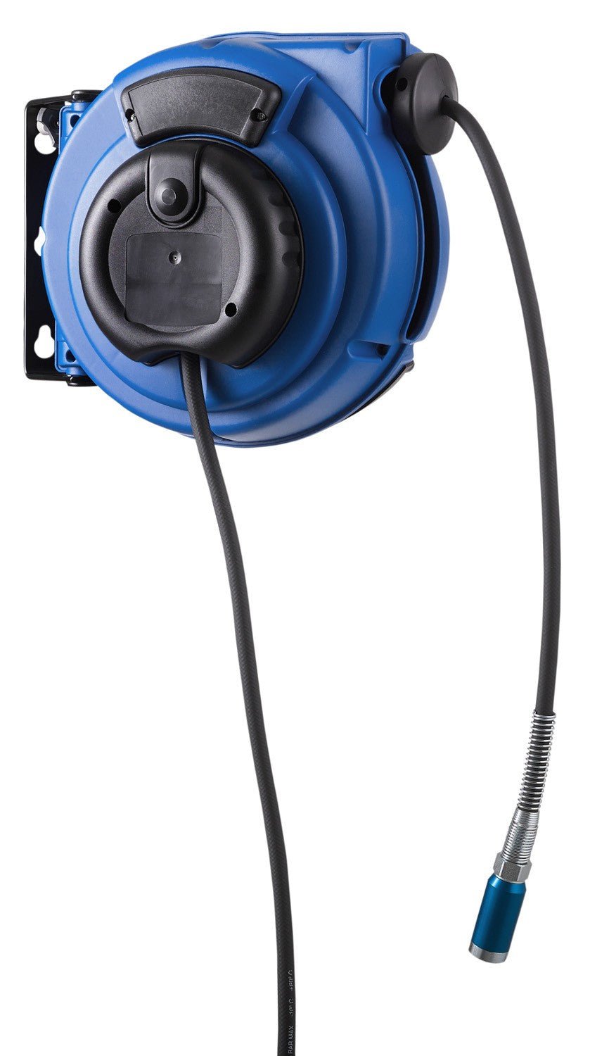 Hedi KBZ09SL8 - Enrollacables de carrete automático aire comprimido 9 m - Ferrotecnia