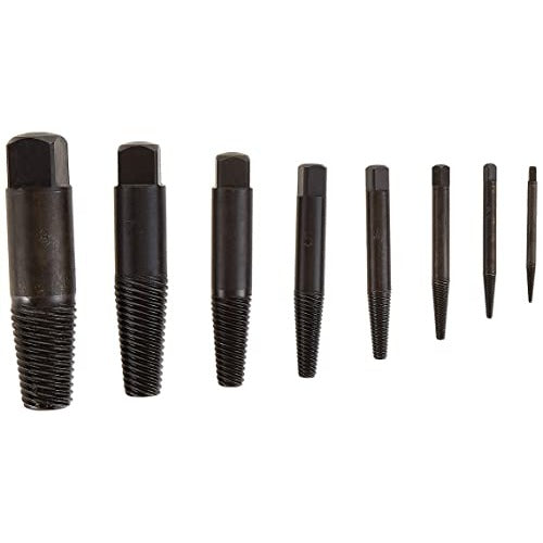 Rennsteig 470 902 3 - Juego de extractores de tornillos Rennsteig (8 piezas en tubo plástico)