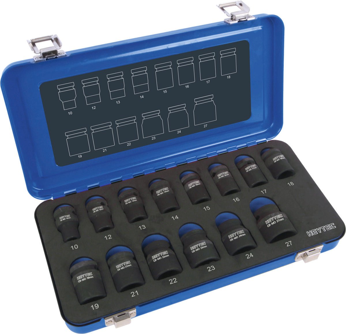 HEYTEC 50863001436 - Juego vasos de impacto 1/2" 5086300 - Ferrotecnia