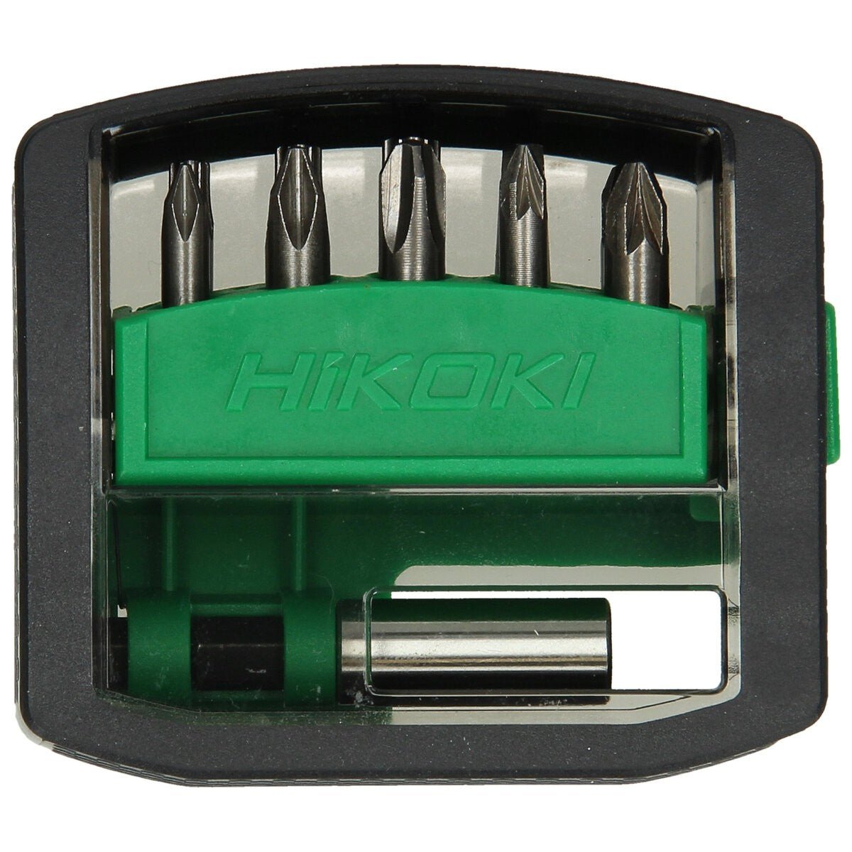 Hikoki 4100311 - Caja de puntas 1/4", 11 piezas, 25 mm, incl. portapuntas magnético
