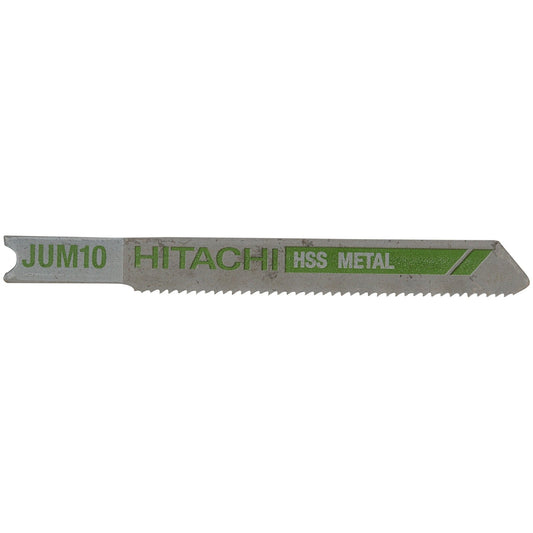 Hikoki 750026 - 5 hojas de sierra de calar metal HSS JUM10/U118A - Ferrotecnia