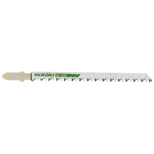 Hikoki 750027 - 5 hojas de sierra de calar madera HCS JW60/T301CD