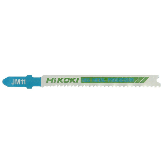 Hikoki 750040 - 5 hojas de sierra de calar metal HSS JM11/T118B