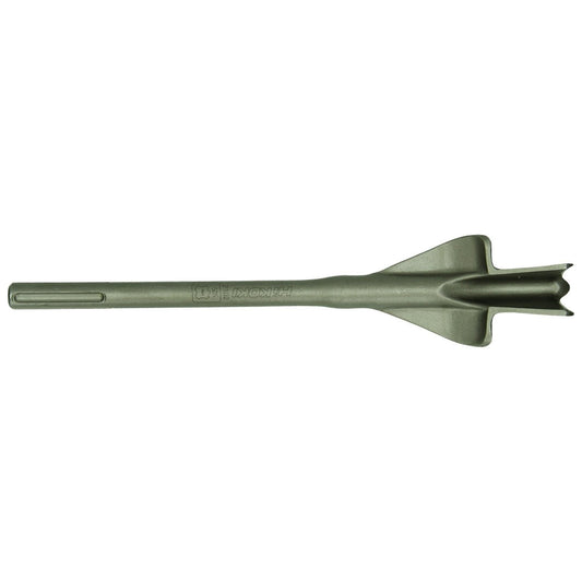 Hikoki 751003 - Cincel hueco SDS-Max 35 x 380 mm con elementos deslizantes