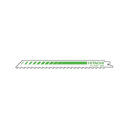 Hikoki 752029 - 5 hojas de sierra de sable para madera HCS RW60/S1111K