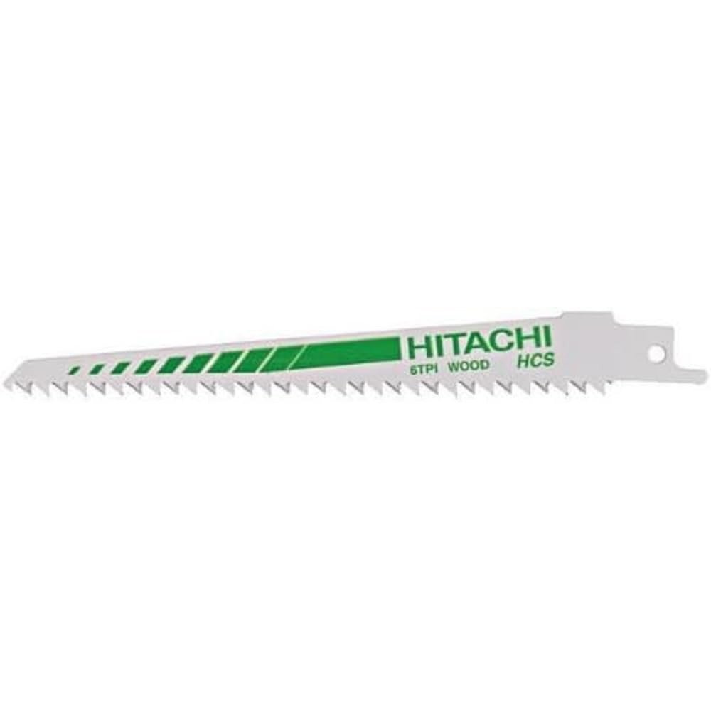 Hikoki 752030 - 5 hojas de sierra de sable para madera HCS RW10/S644D - Ferrotecnia