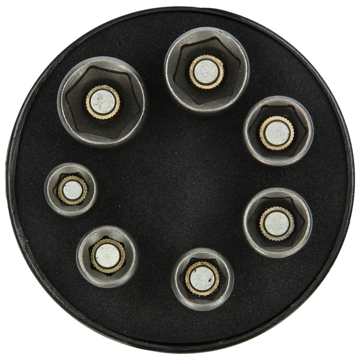 Hikoki 752239 - Aprietatuercas 1/4", 7 piezas, 50 mm, magnético