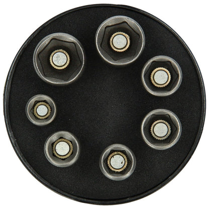 Hikoki 752239 - Aprietatuercas 1/4", 7 piezas, 50 mm, magnético