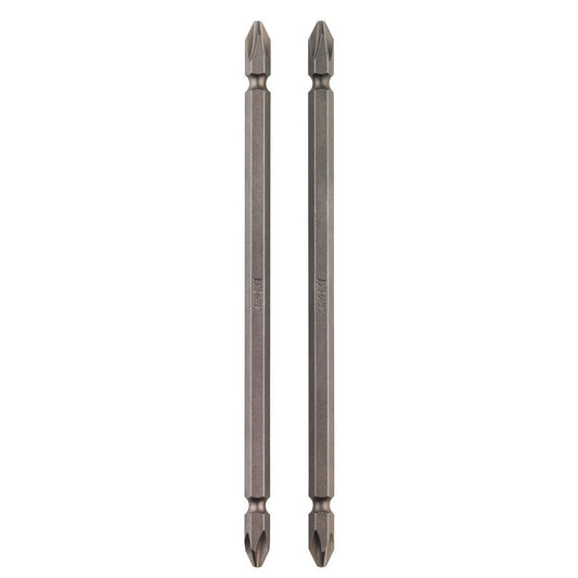 Hikoki 752386 - 2 puntas 1/4" doble punta Phillips PH2/PH2, 150 mm