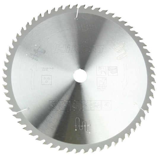 Hikoki 752478 - Hoja de sierra TCT madera 335x30xZ60 dientes alternos