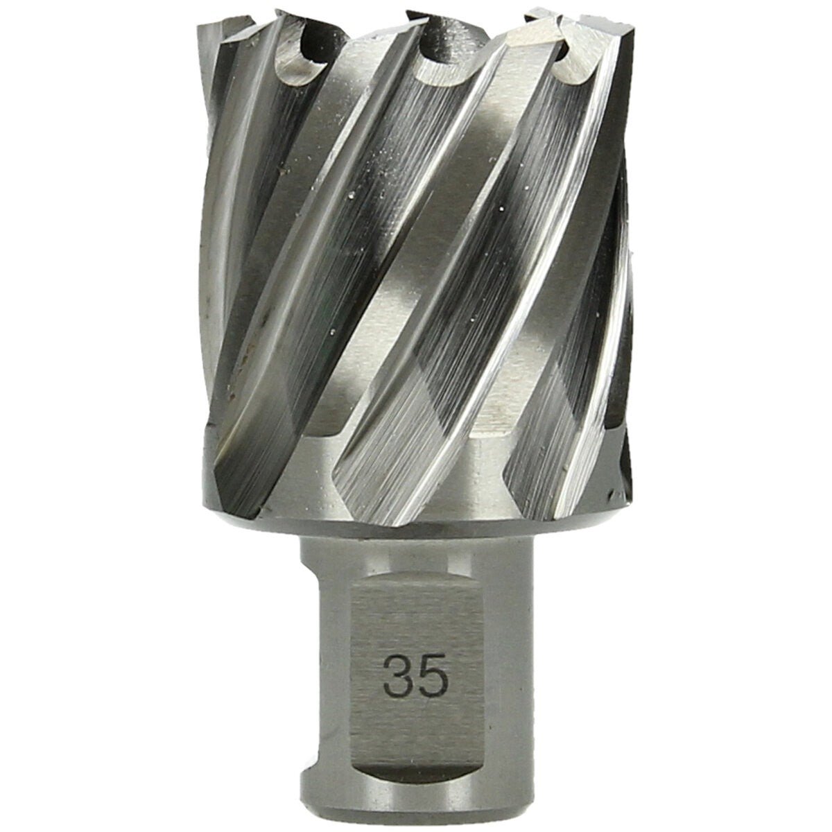 Hikoki 754499 - Juego de brocas huecas para metal HSS (7 piezas) 12/14/16/18/22/26x55 mm + expulsor