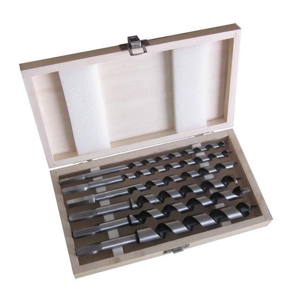 Hikoki 781994 - Juego de 6 barrenas para madera 6-16 x 460 mm en estuche