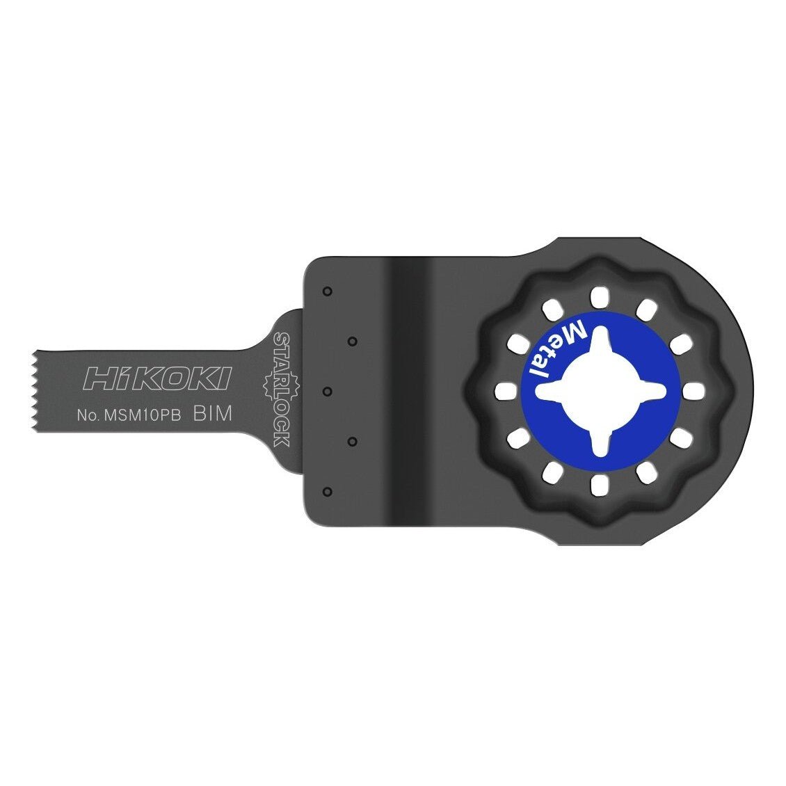 Hikoki 782711 - Hoja multiherramienta metal BIM STARLOCK MSM10PB
