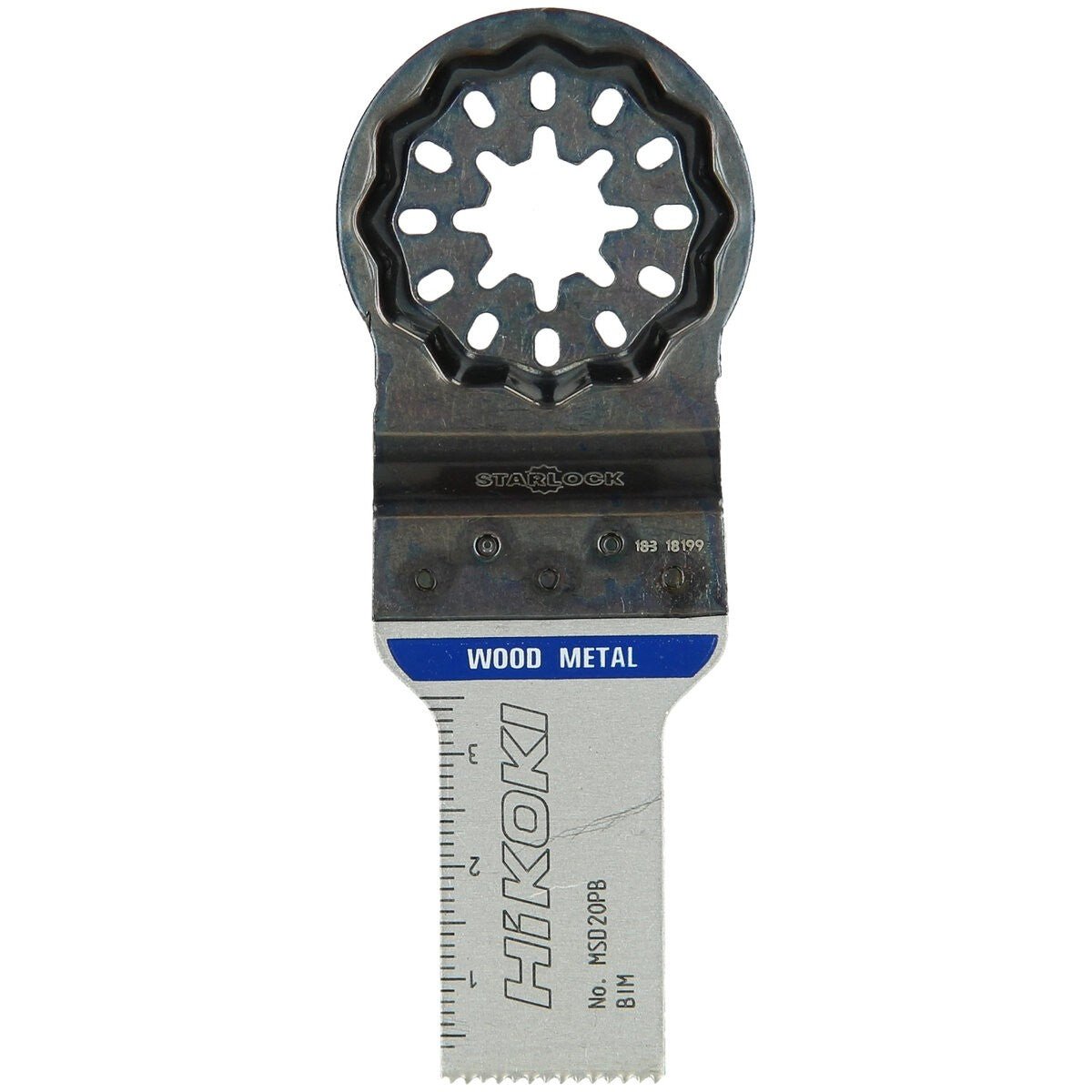 Hikoki 782720 - Hoja multiherramienta madera+metal BIM STARLOCK MSD20PB